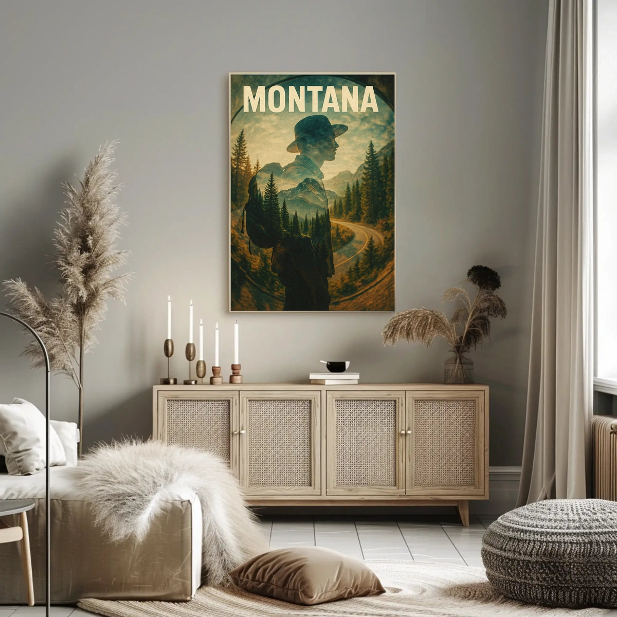 Montana Adventure Poster