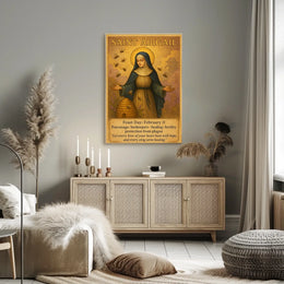 Saint Abigail Beekeepers Bees Beehive Poster