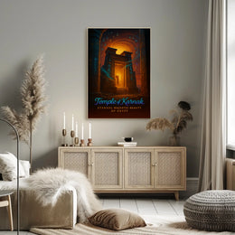 Temple of Karnak Eternal Majestic Beauty of Egypt Poster