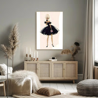 Elegant Fashion Illustration Poster