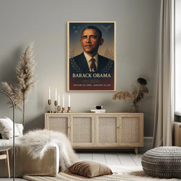 Obama Political Art: Presidential Legacy Poster