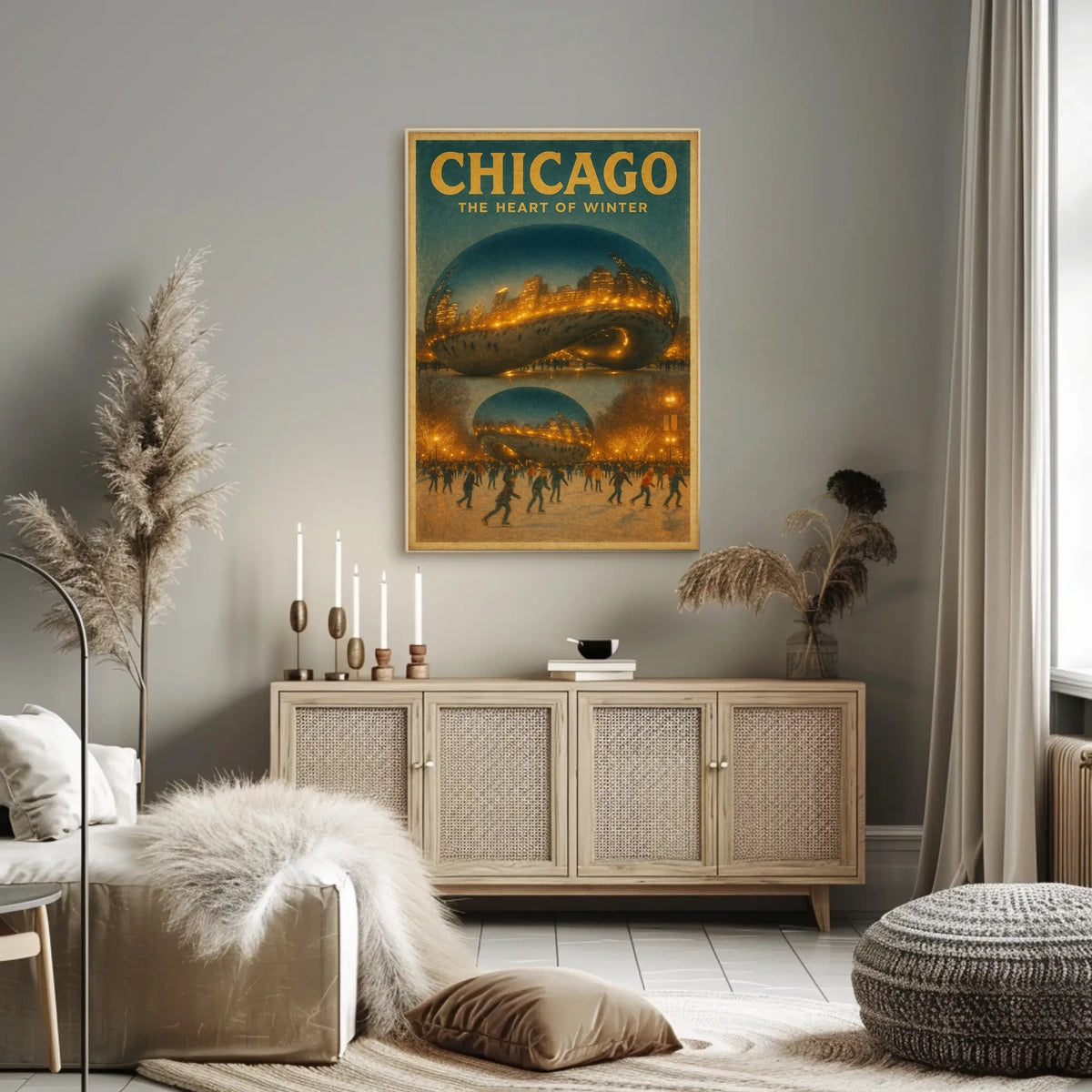 Chicago The Heart Of Winter Poster