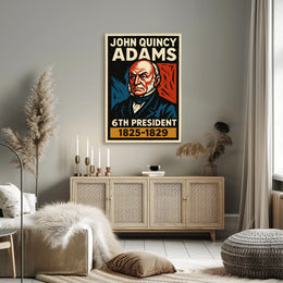 John Quincy Adams 6th President Poster