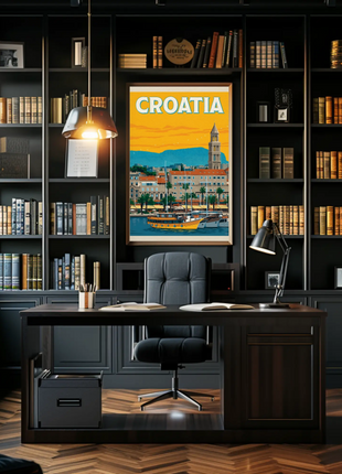 Vintage Poster Croatia