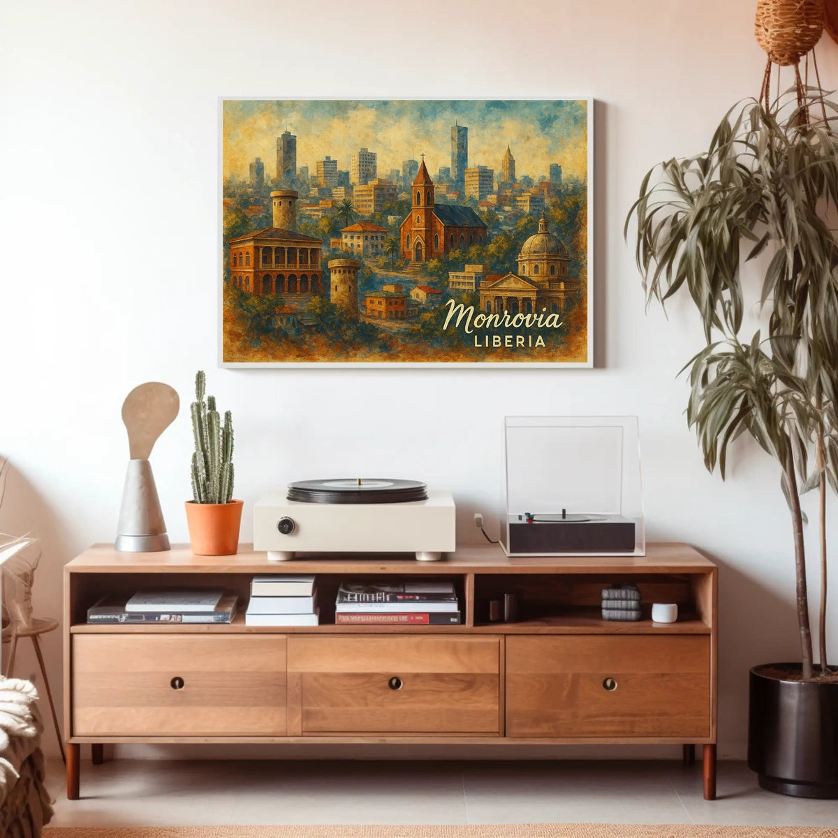 Monrovia, Liberia Poster