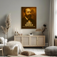 James Garfield 20Th President Poster