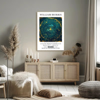 William Morris Cotton Prints Exhibition Poster