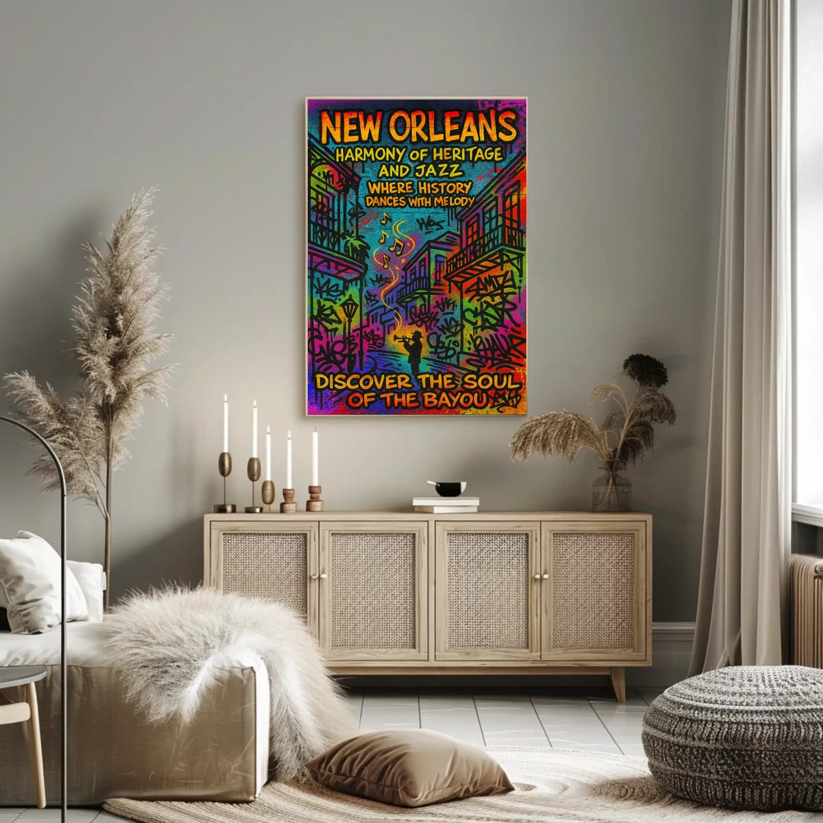 New Orleans Harmony Of Heritage And Poster