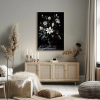 Elegant Still Life Floral Arrangement: Artistic Poster PosterGoat