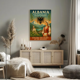 Explore The Heart Of The Balkans Poster