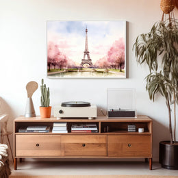 Eiffel Tower in Spring Poster