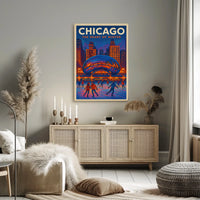 Chicago The Heart of Winter Poster