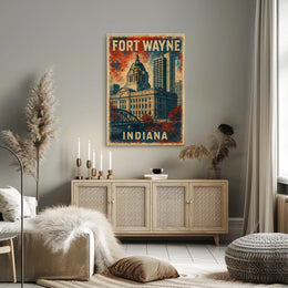 Fort Wayne, Indiana Poster