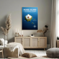 Heard Island and McDonald Islands Poster PosterGoat