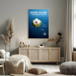 Heard Island and McDonald Islands Poster PosterGoat