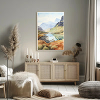 Tranquil Mountain Landscape Poster PosterGoat