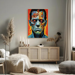 Cybernetic Portrait Poster PosterGoat