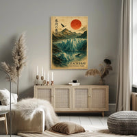 Glacier Bay Vintage National Park Poster