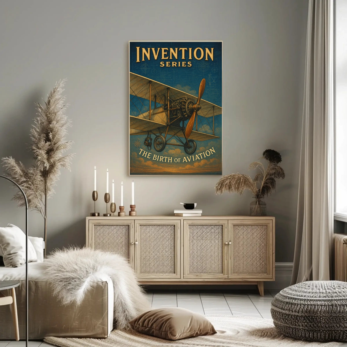 Invention Series The Birth Of Aviation Poster