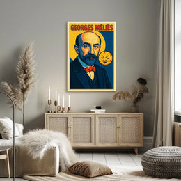 Georges Méliès Cinematic Pioneer Poster