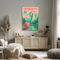 Yosemite Dreamscape Scenic Wanderlust Poster