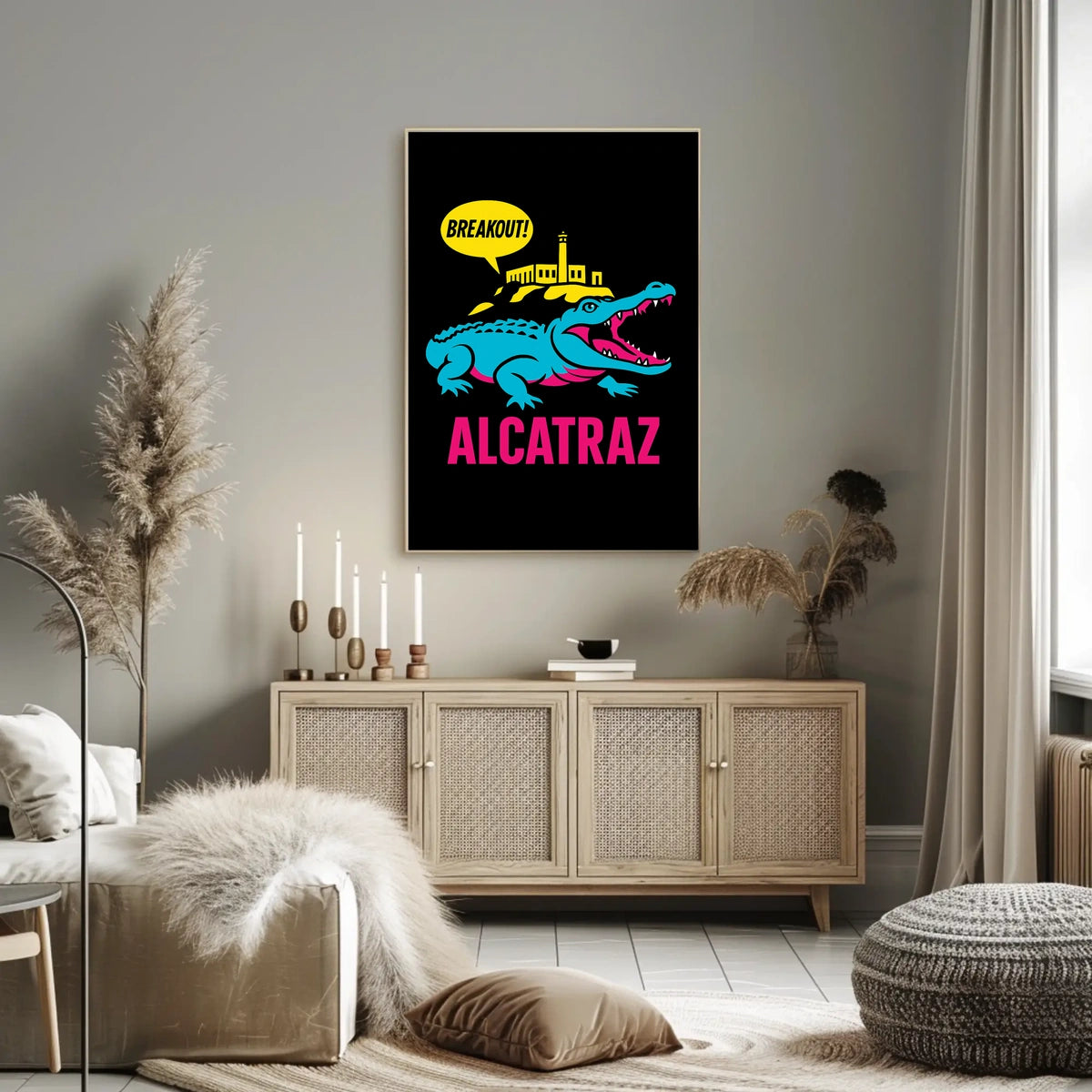 Breakout from Alcatraz Poster