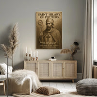 Saint Hilary Of Poitiers Poster