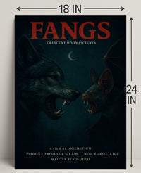 Fangs Poster PosterGoat