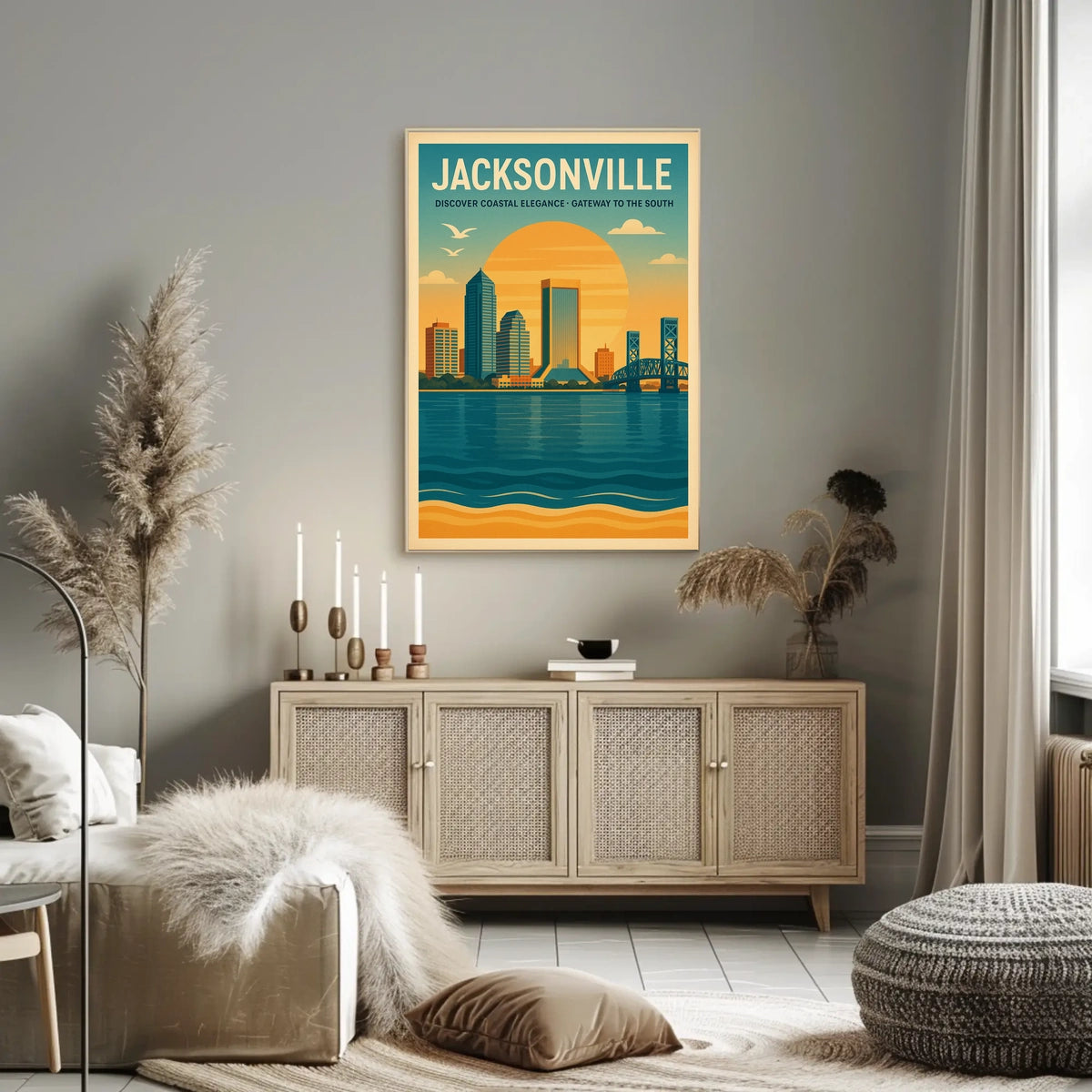 Discover Jacksonville Poster