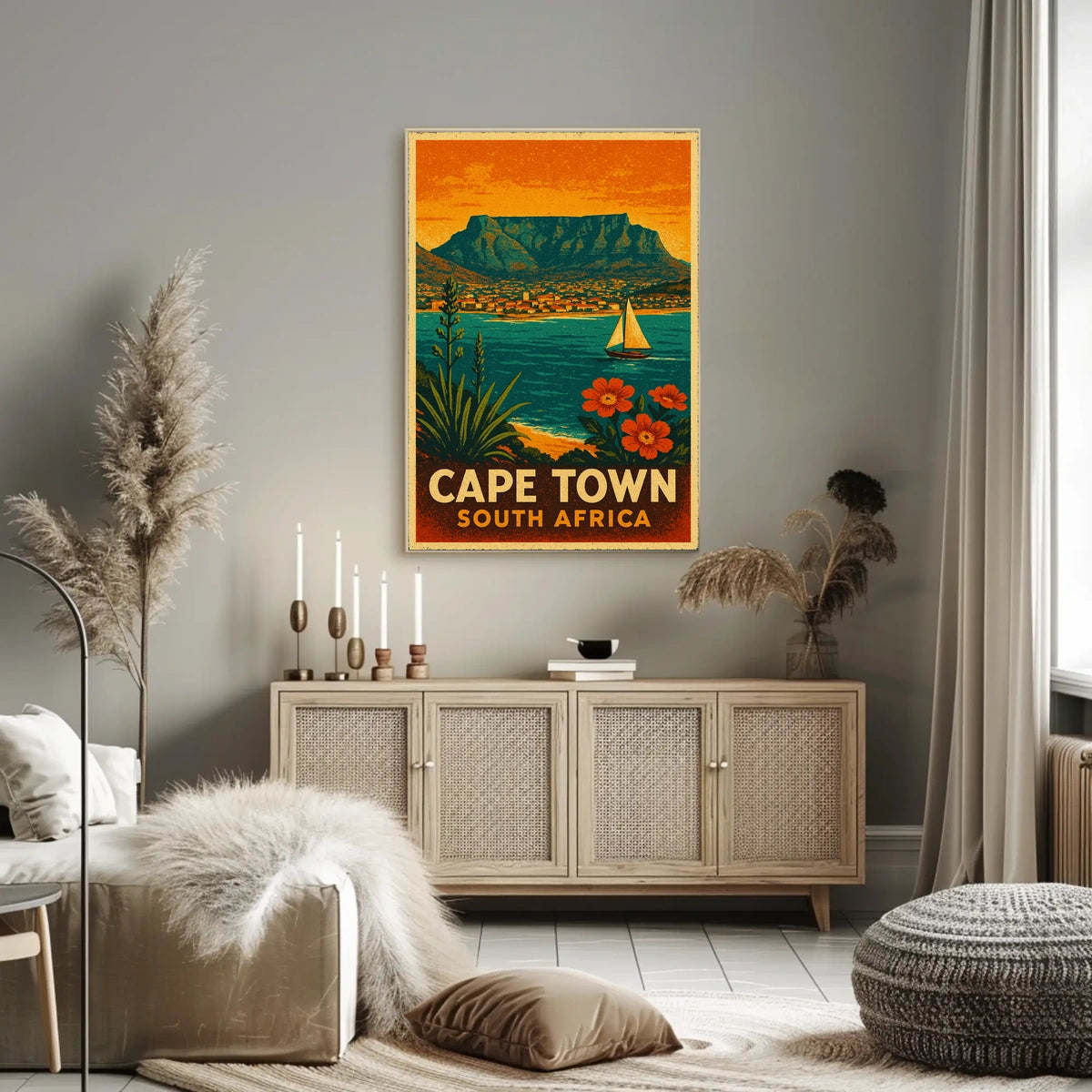 Cape Town South Africa Poster
