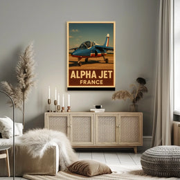 Alpha Jet France Poster