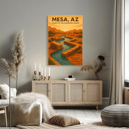 Legacy of the Hohokam Canals Poster