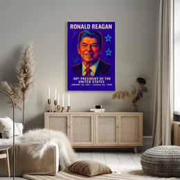 Ronald Reagan 40th President Poster