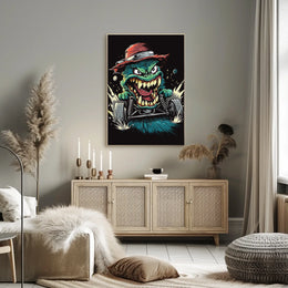 Monster Racer Poster