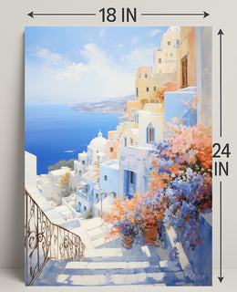 Mediterranean Dreamscape Poster