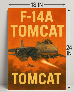 F-14A Tomcat Poster PosterGoat