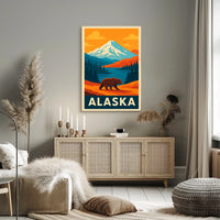 Alaska Wilderness Poster