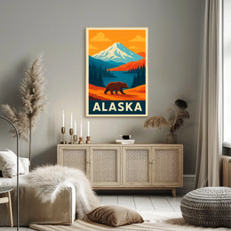 Alaska Wilderness Poster