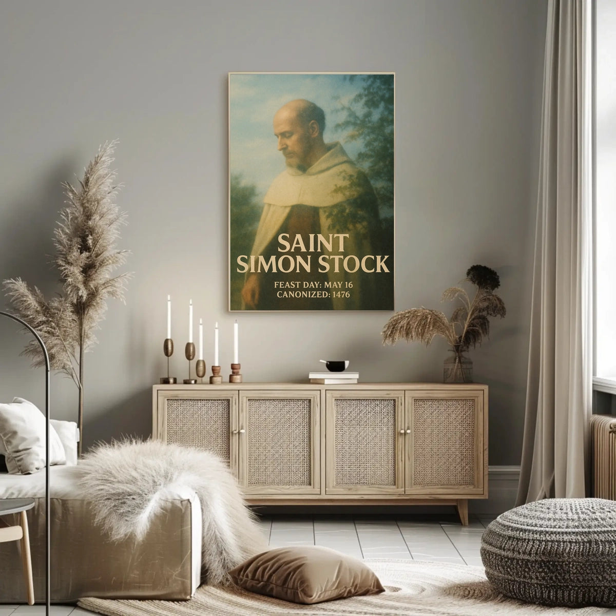 Saint Simon Stock Poster