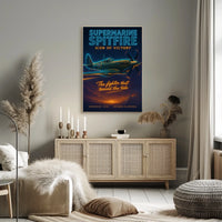 Supermarine Spitfire Icon of Victory Poster