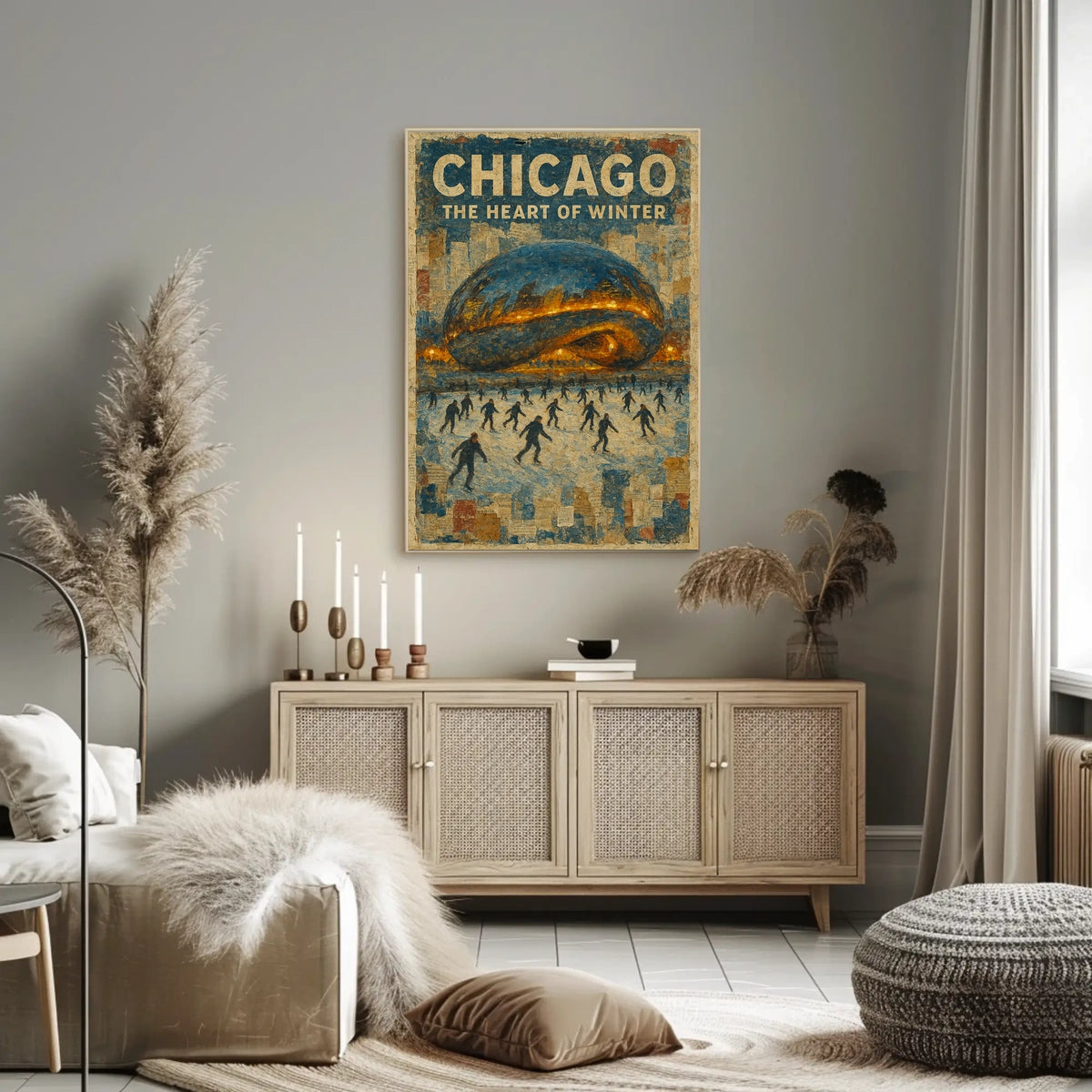 Chicago The Heart Of Winter Poster