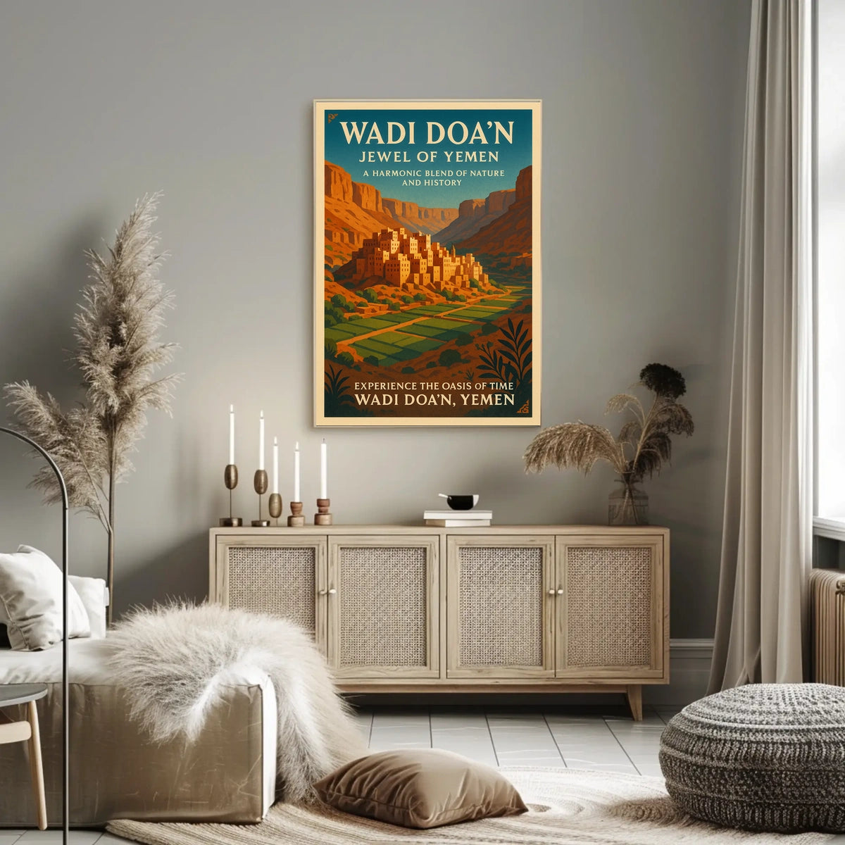 Wadi DoaN Jewel Of Yemen Poster