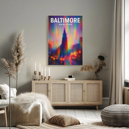 Baltimore Maryland Urban Photography Realism Poster