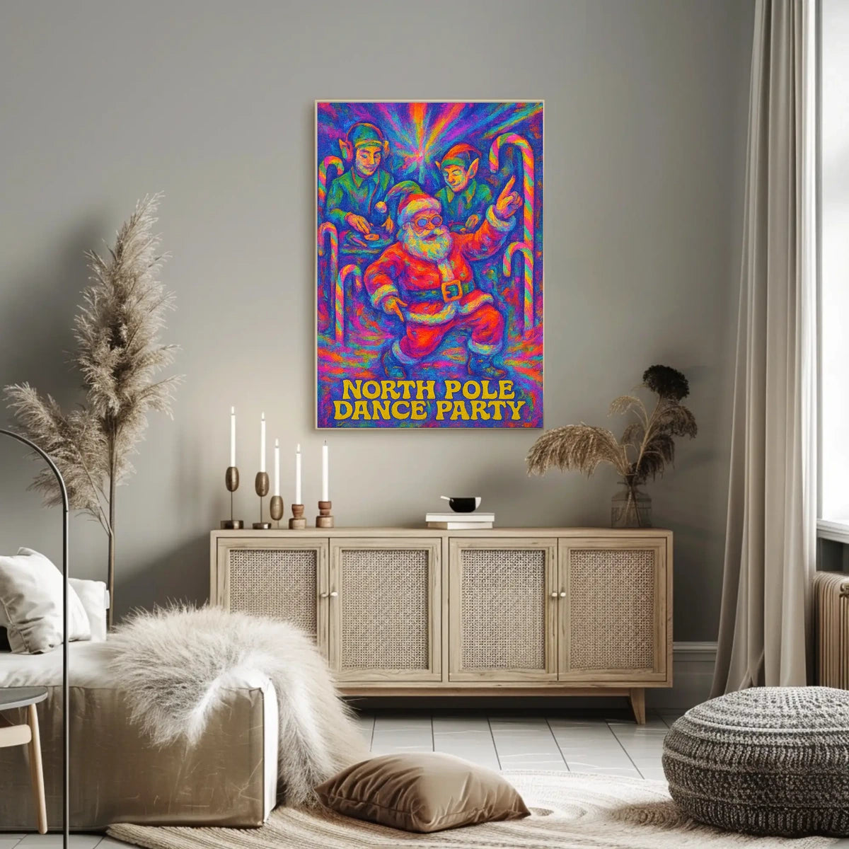 North Pole Dance Party Poster