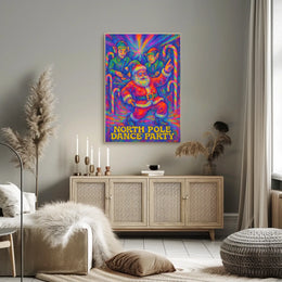 North Pole Dance Party Poster