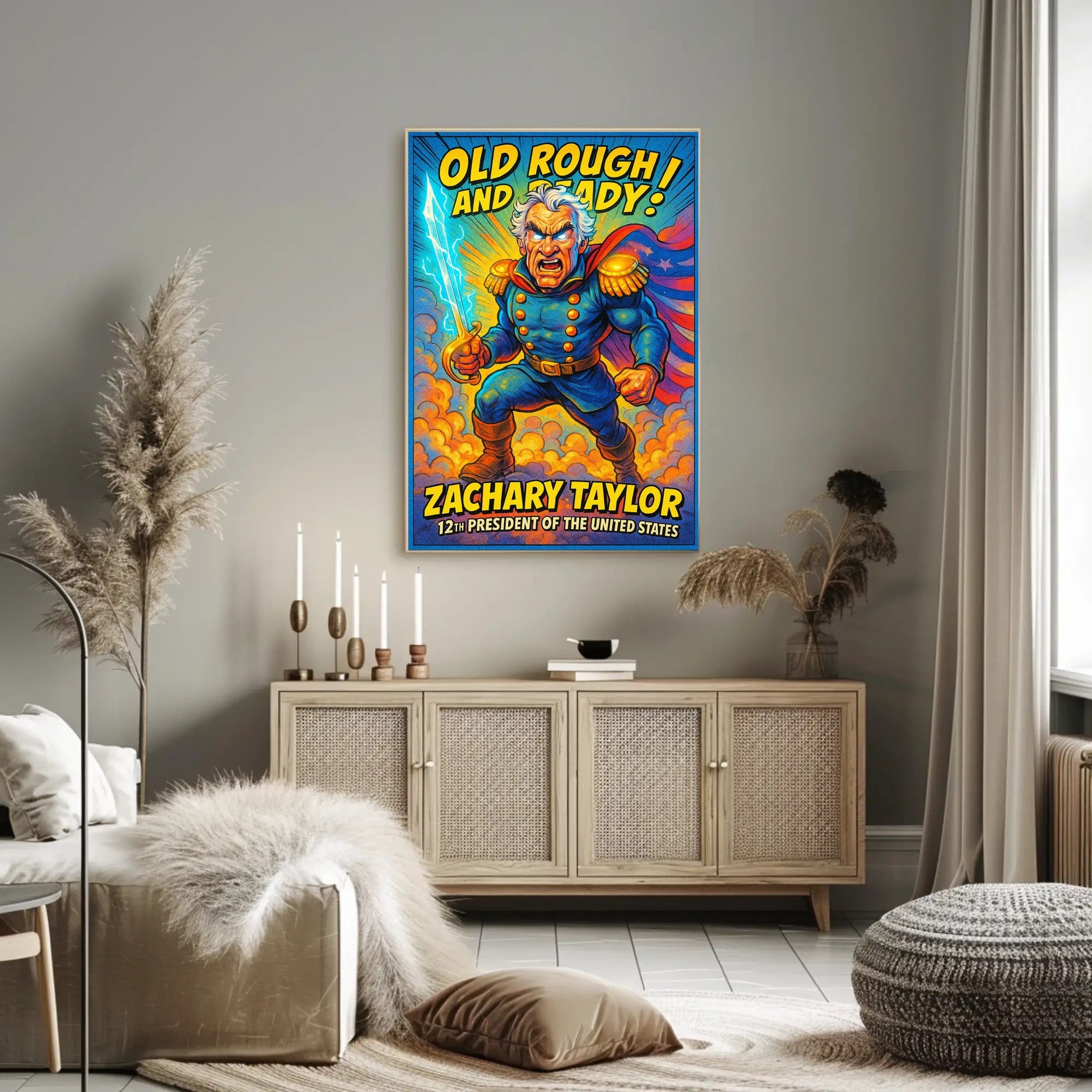 Zachary Taylor 12th President Poster PosterGoat