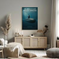 Los Angeles  Nuclear Submarine Poster PosterGoat