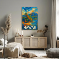 Tropical Paradise Hawaii Poster