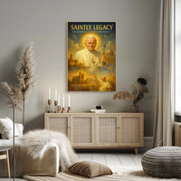 Saintly Legacy The Journey of St. Pope John Paul II Poster