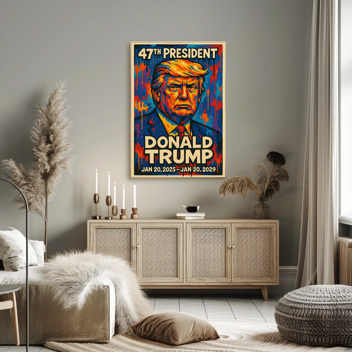Donald Trump Vision of Leadership Poster